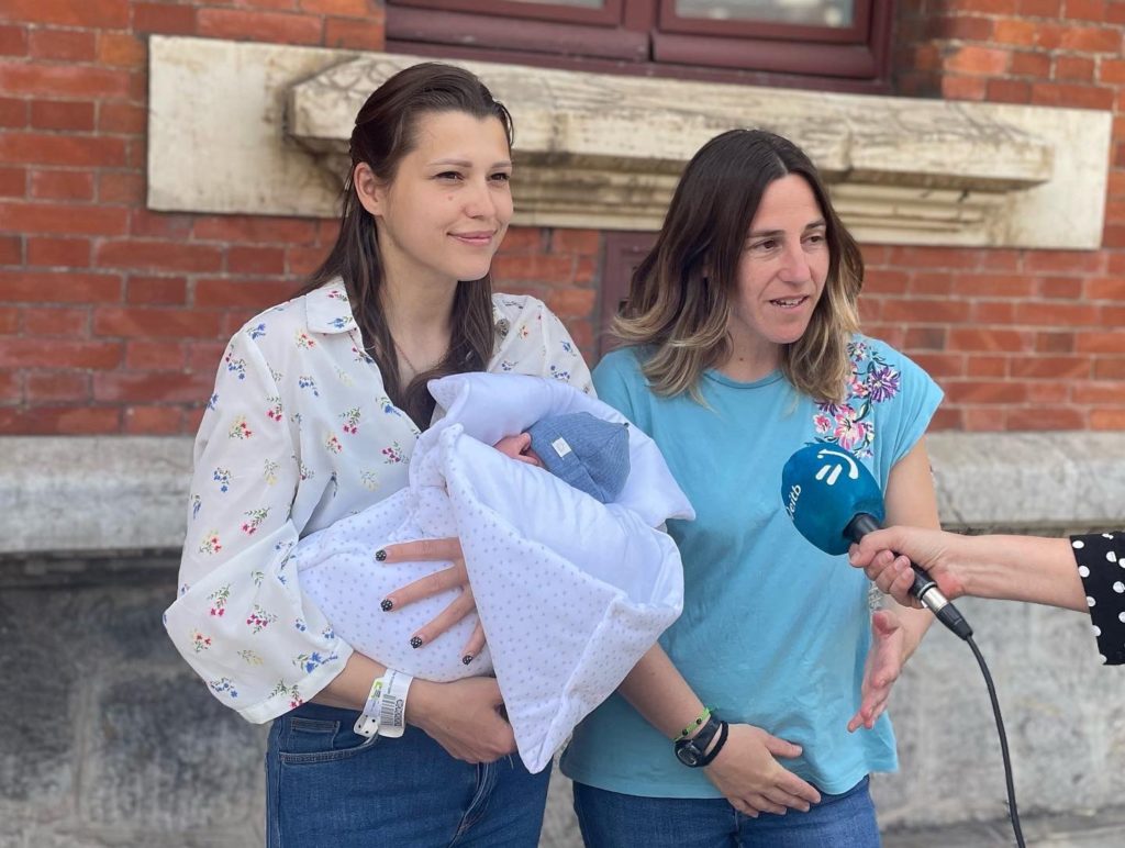 Nikita primer bebé vasco-ucraniano