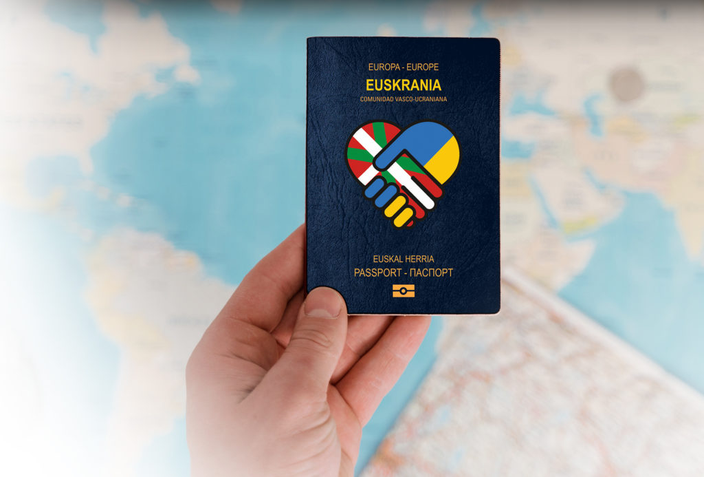 Pasaporte Vasco Ucraniano Ucrania en Euskadi, EUSKRANIA
