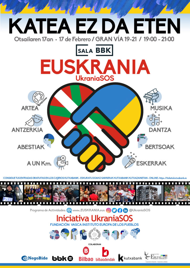 Ukrania Euskadi Euskrania UcraniaSOS Evento